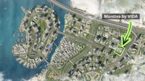 Montiva by VIDA at Dubai Creek Harbour by Emaar location within Dubai Creek Harbour master community map in Dubai - Presented by Tohid Fetrat