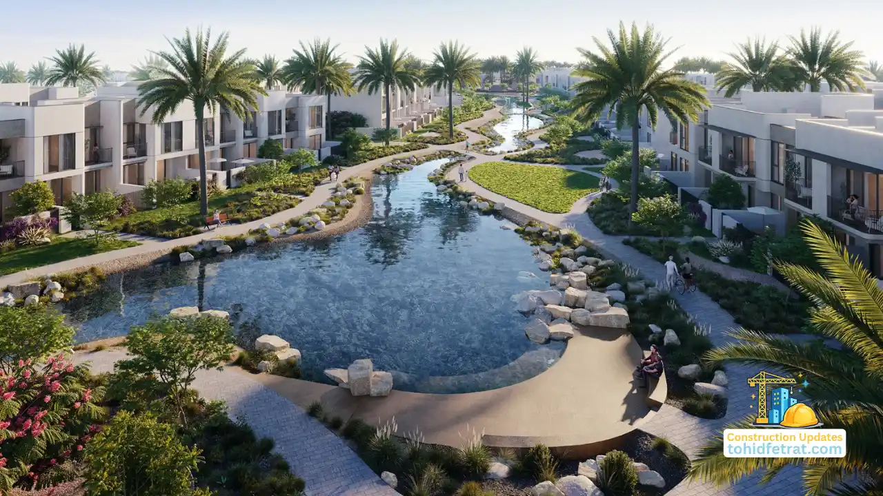 Nima at The Valley landscaped waterways green spaces and residential community featured on the Construction Updates page Presented by Tohid Fetrat