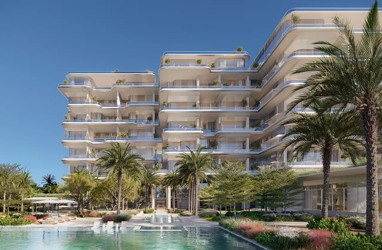 ORLA, Dorchester Collection Construction Updates in Dubai, highlighting luxury beachfront residences on Palm Jumeirah, construction progress, architectural development, landscaping works, and project advancement milestones. Presented by Tohid Fetrat