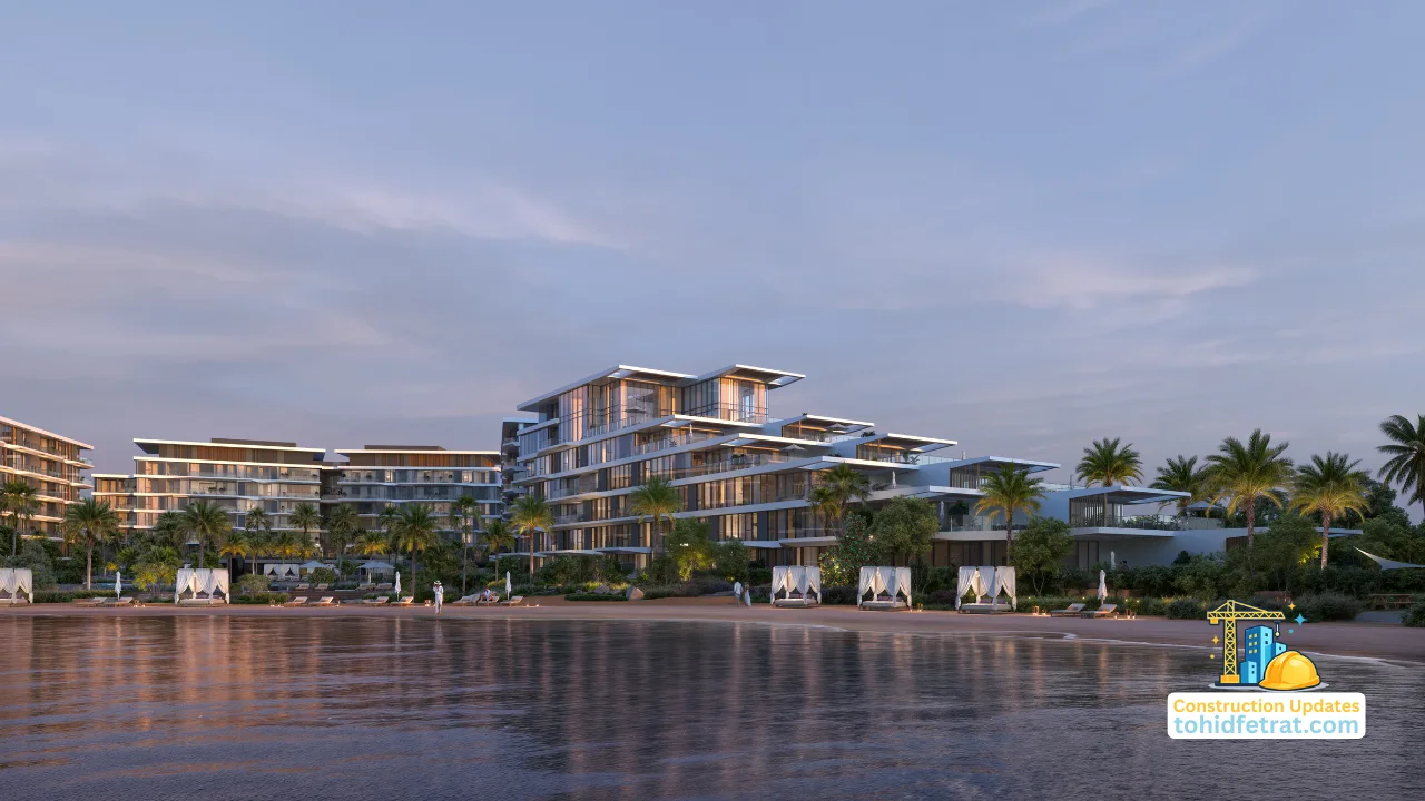 Why Palm Central Construction Updates Matter for Dubai Property Investors featuring waterfront residences and beachfront development at Palm Jebel Ali Dubai Presented by Tohid Fetrat