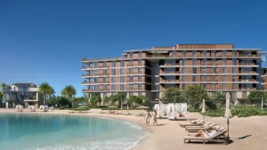 Palm Central Frond N Residences at Palm Jebel Ali by Nakheel private beachfront residences with sandy shoreline, waterfront leisure spaces and contemporary architecture in Dubai - Presented by Tohid Fetrat