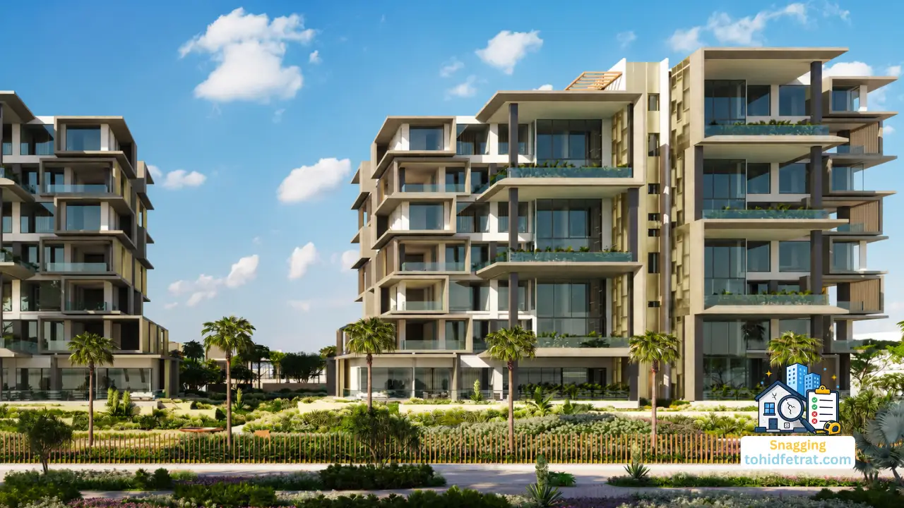 Six Senses Residences The Palm luxury residential buildings illustrating why snagging matters at this stage before handover Presented by Tohid Fetrat