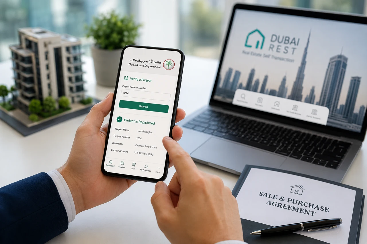 Steps for Investors to Ensure Compliance and Protection using Dubai REST project verification before purchasing Dubai real estate Presented by Tohid Fetrat