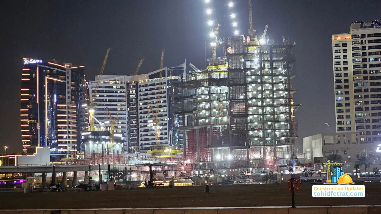 Why Marasi Bay Construction Updates Matter for Dubai Property Investors, highlighting active construction progress, development milestones, project delivery timelines, and investment monitoring across Marasi Bay, Dubai. Presented by Tohid Fetrat