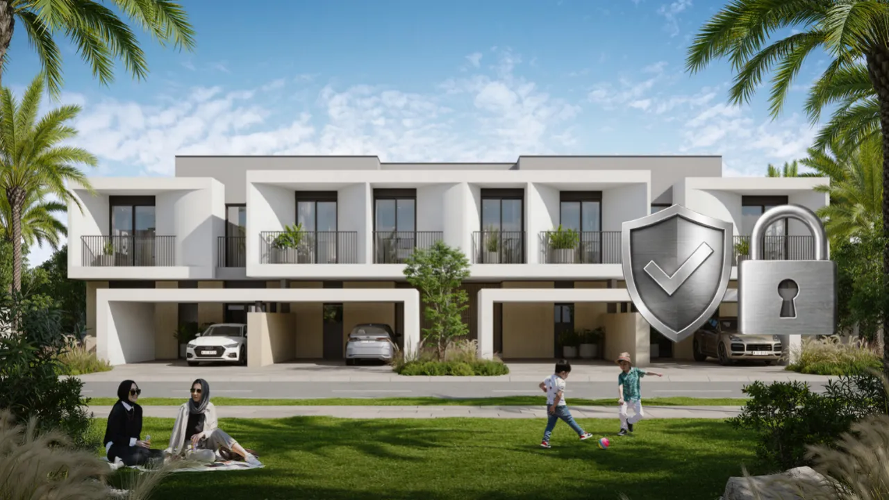 Anya 2 at Arabian Ranches 3 by Emaar Properties contemporary townhouse community with escrow account security concept in Dubai - Presented by Tohid Fetrat