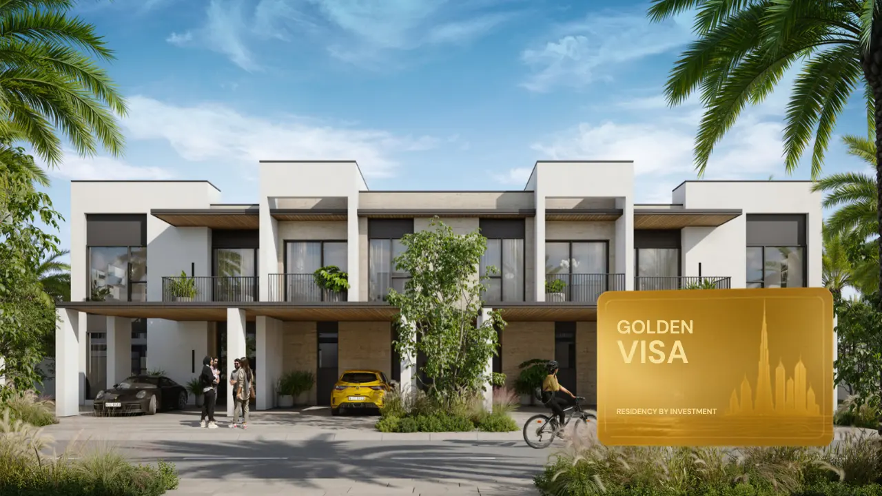 Anya 2 at Arabian Ranches 3 by Emaar Properties contemporary townhouse community with Golden Visa eligibility concept in Dubai - Presented by Tohid Fetrat