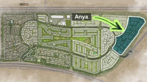 Anya at Arabian Ranches 3 by Emaar Properties location within the Arabian Ranches 3 master community map in Dubai Presented by Tohid Fetrat