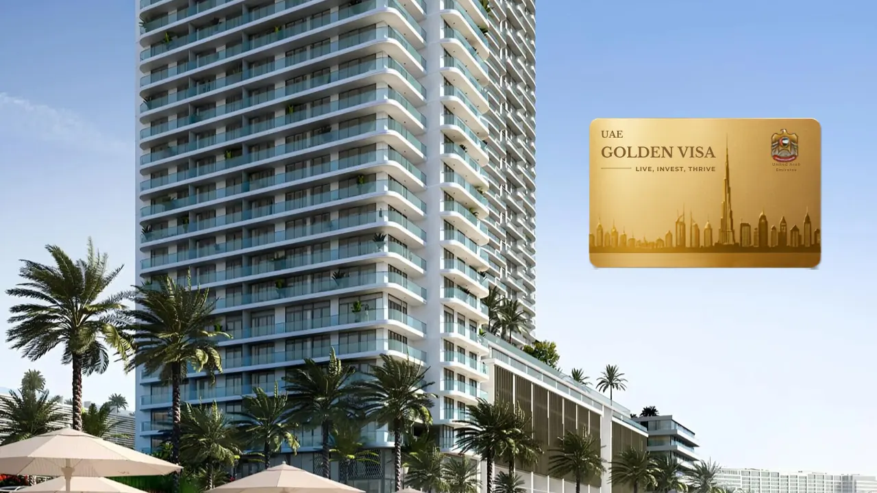 Beachgate by Address at Emaar Beachfront featured with the UAE Golden Visa program for eligible property investors. Presented by Tohid Fetrat