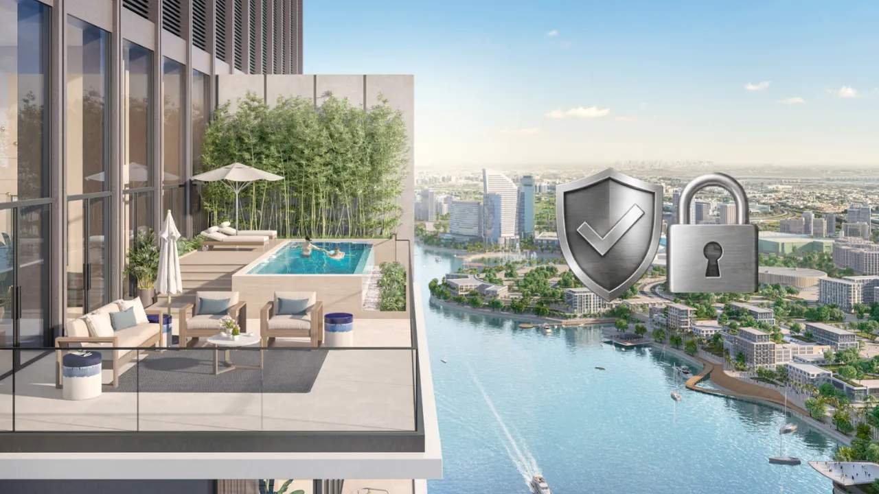 Creek Waters 2 Escrow Account highlighting secure property investment at a luxury waterfront residence in Dubai Creek Harbour Presented by Tohid Fetrat