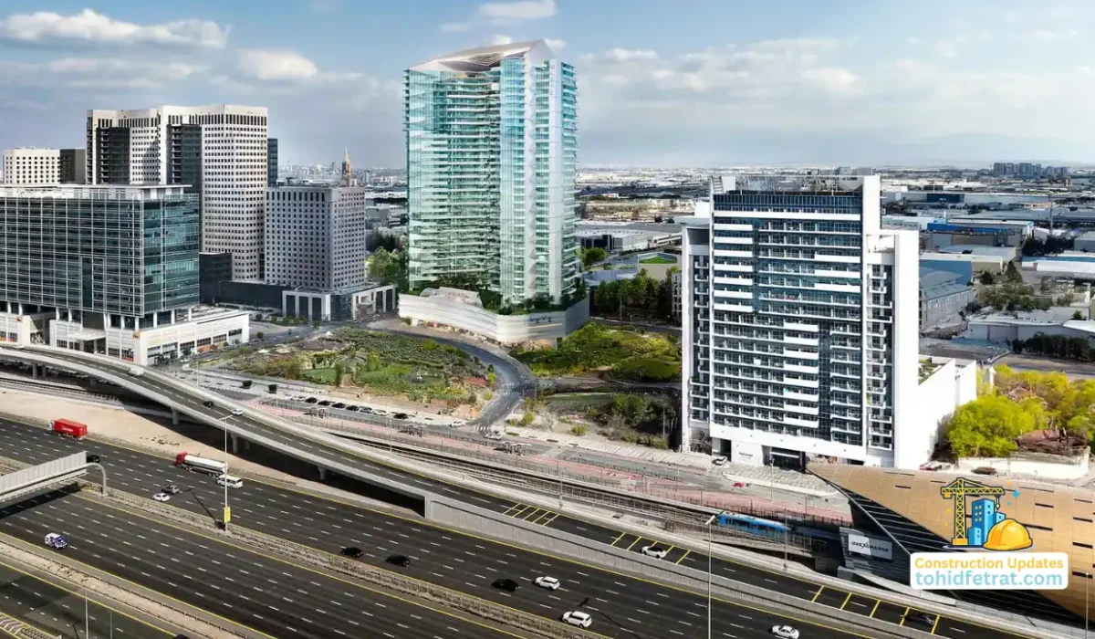 Why Downtown Jebel Ali Construction Updates Matter for Dubai Property Investors featuring a modern mixed use development in Downtown Jebel Ali Presented by Tohid Fetrat