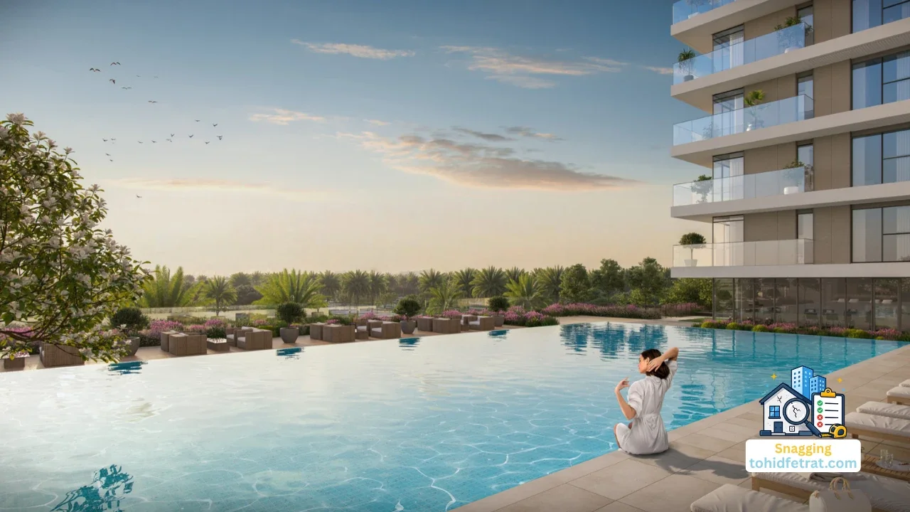 Greenside Residence by Emaar in Dubai Hills Estate snagging inspection concept for handover quality checks in Dubai Presented by Tohid Fetrat