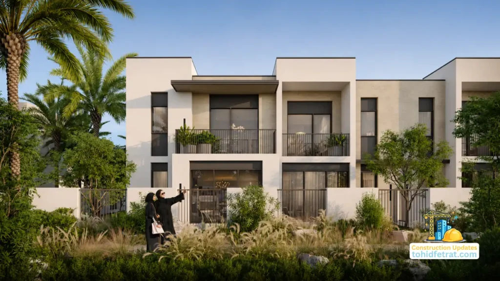 May at Arabian Ranches 3 by Emaar showcasing the townhouse community featured on the Construction Updates page in Dubai - Presented by Tohid Fetrat