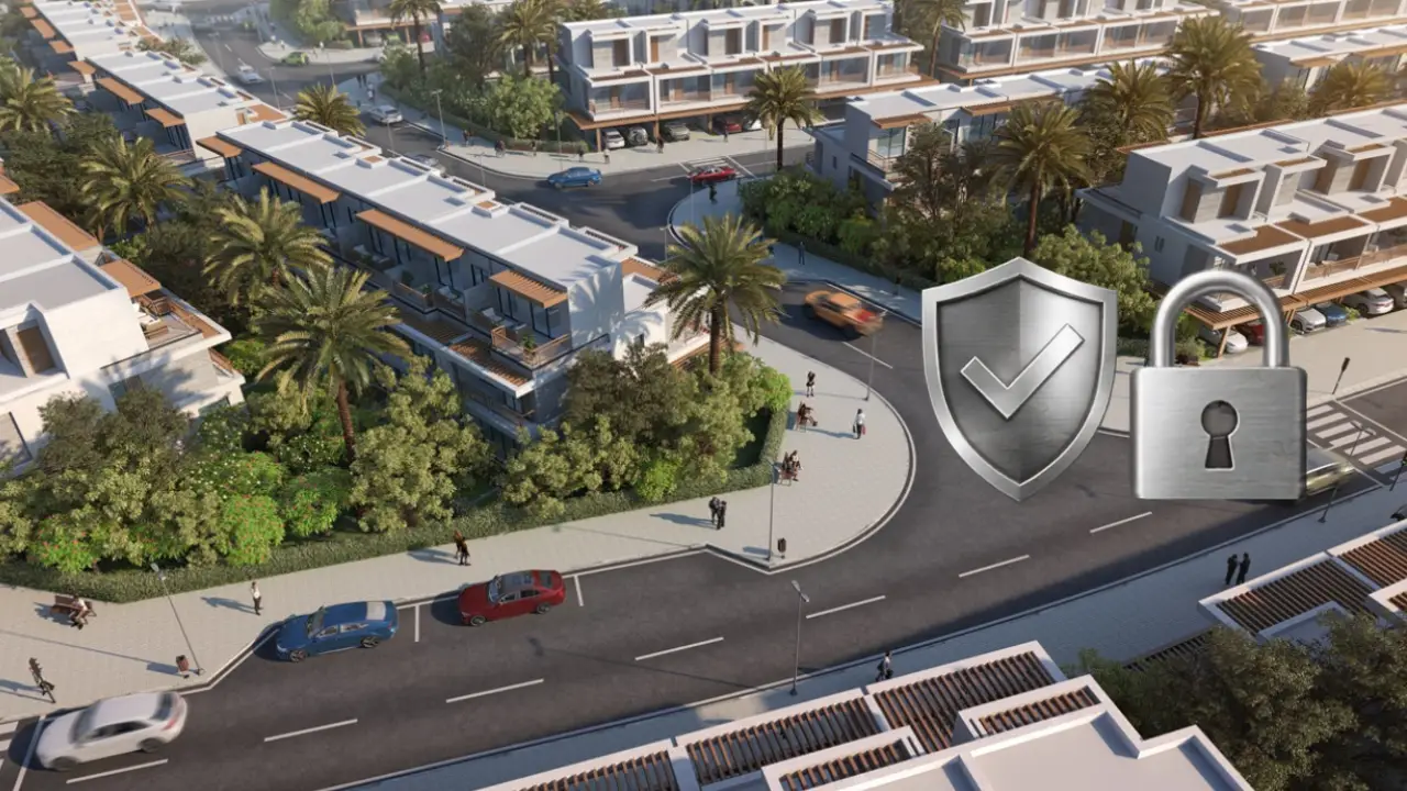 Natura at DAMAC Hills 2 by DAMAC Properties aerial community view highlighting escrow account protection and secure property investment in Dubai Presented by Tohid Fetrat
