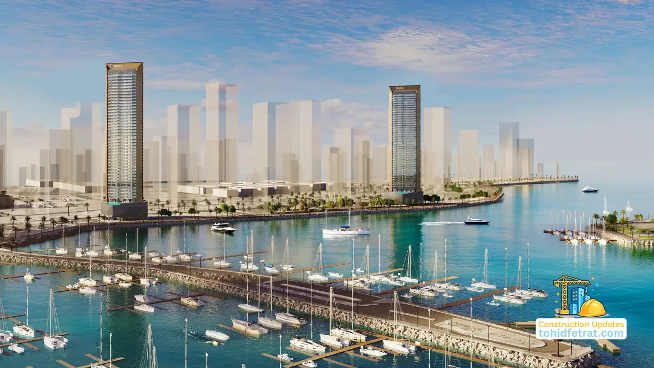 Nautica One by Select Group in Dubai Maritime City waterfront skyline for construction updates April 2026 in Dubai Presented by Tohid Fetrat
