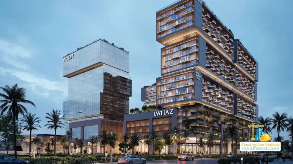 RAW District by Imtiaz architectural visualization for construction updates in Downtown Jebel Ali Dubai - Presented by Tohid Fetrat