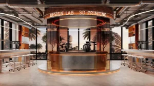 RAW District by Imtiaz in Downtown Jebel Ali design lab with 3D printing studio, innovation workspace, and contemporary creative facilities in Dubai - Presented by Tohid Fetrat