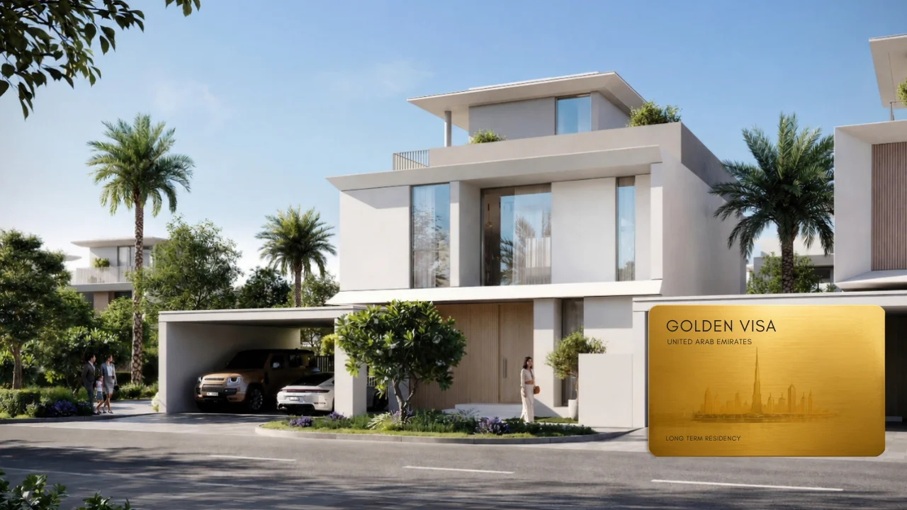 Selvara 3 at Grand Polo Club & Resort by Emaar Properties luxury villa representing Golden Visa eligibility in Dubai Presented by Tohid Fetrat